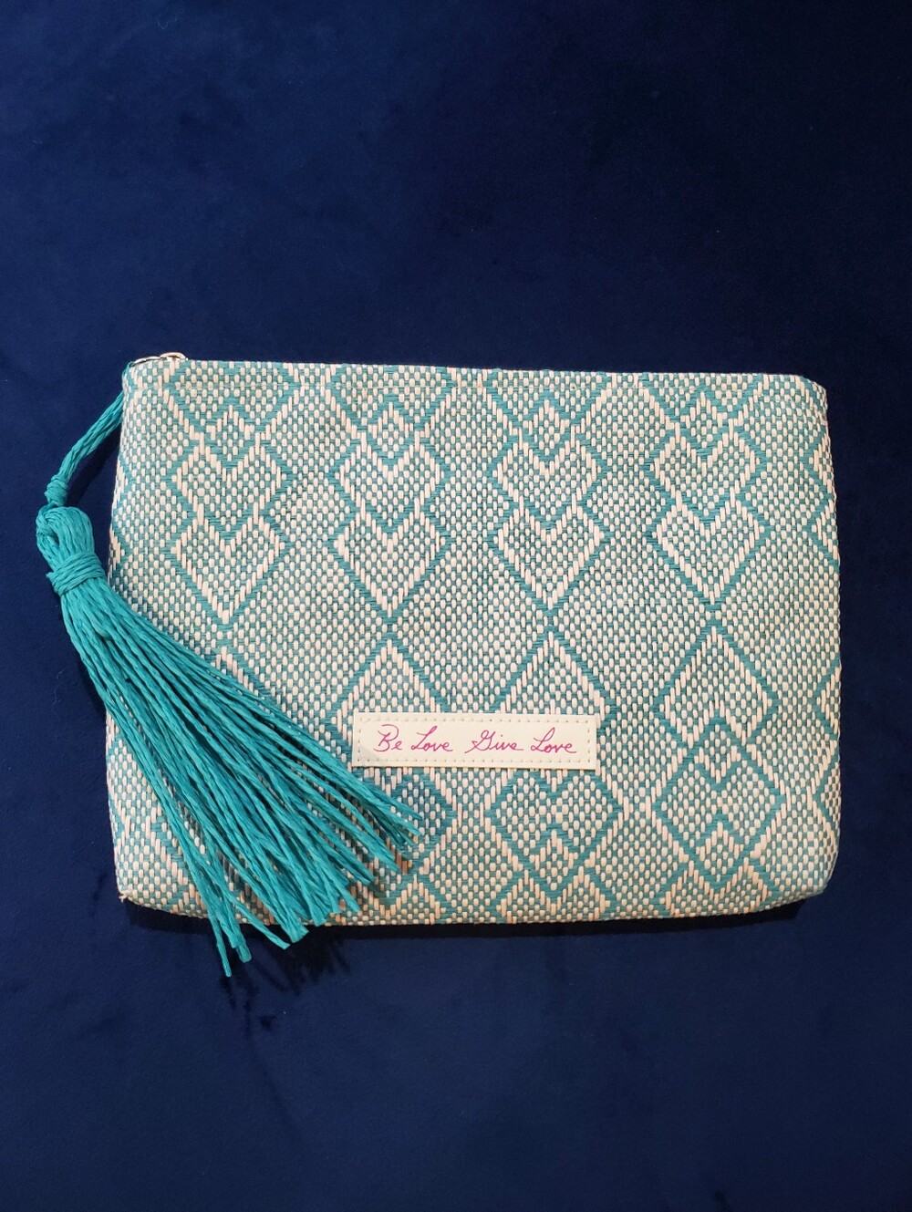 Josie Maran Bag With Raffia Tassel